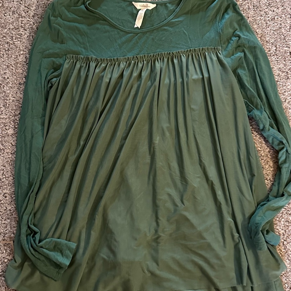 Matilda Jane Forest Green Blouse